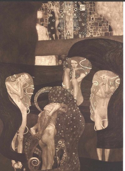 Giurisprudenza - distrutta nel 1945 da Gustav Klimt